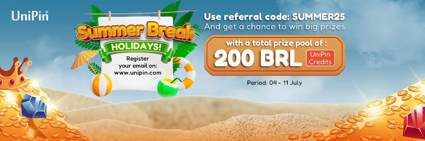 ☀️🏝️UniPin Summer Break Deals: Sign Up & Win Big🏝️☀️